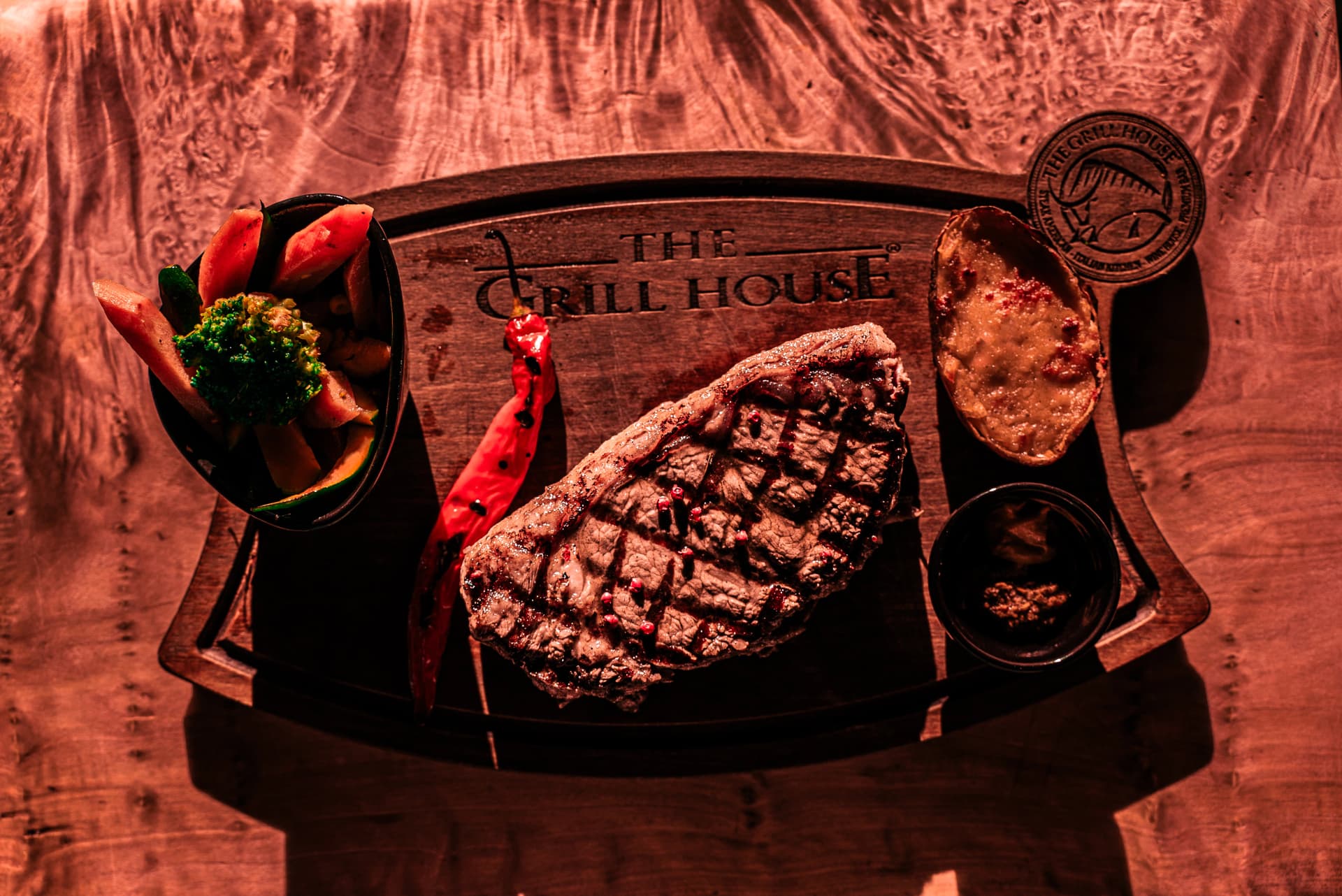 Bir Amerikan Steakhouse'u